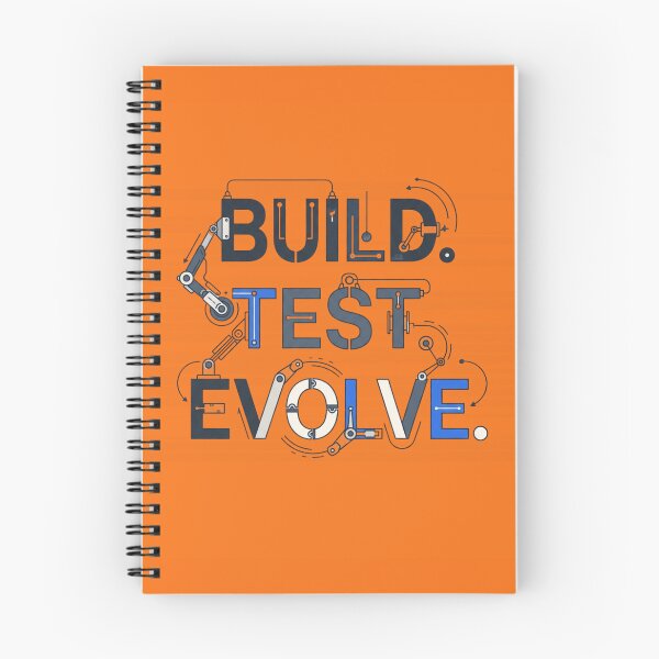 Item preview, Build Test Evolve | Robotics Student Engineering STEM Gift designed and sold by Amr Darwish Graphic designer.