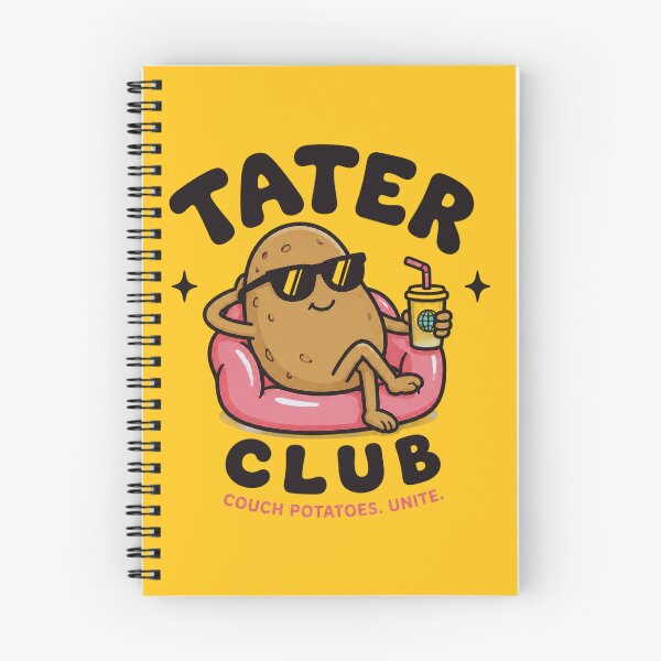 Artikelvorschau, Tater Club Couch Potato – Lustiger Chill-Potato-Cartoon entworfen und verkauft von IMuDesigner.