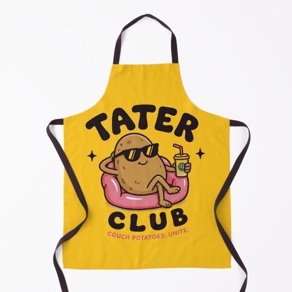 Item preview, Tater Club Couch Potato – Funny Chill Potato Cartoon designed and sold by IMuDesigner.