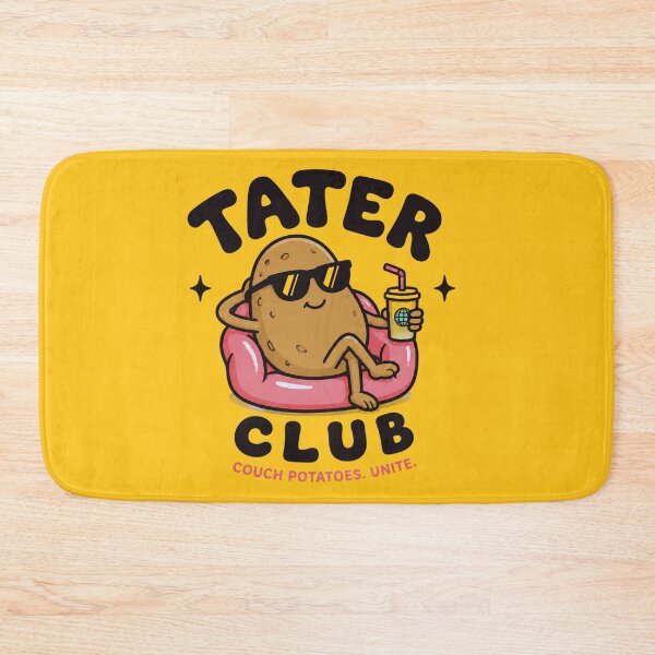 Item preview, Tater Club Couch Potato – Funny Chill Potato Cartoon designed and sold by IMuDesigner.