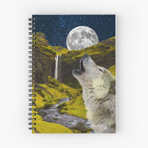 Item preview, Wolf Howling at the Moon designed and sold by GeoGoose.