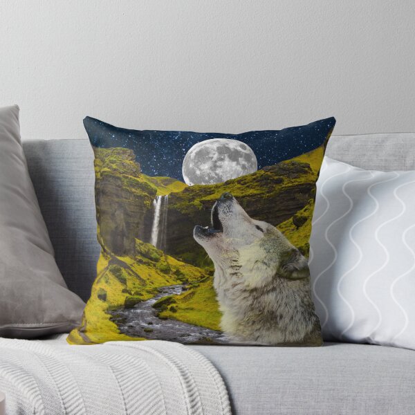 Item preview, Wolf Howling at the Moon designed and sold by GeoGoose.