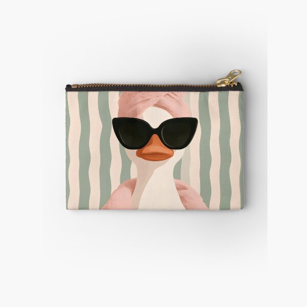 Item preview, Self Care Goose – Spa Day with Sunglasses designed and sold by KAM-KAM-STORE.