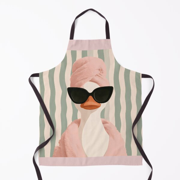 Item preview, Self Care Goose – Spa Day with Sunglasses designed and sold by KAM-KAM-STORE.
