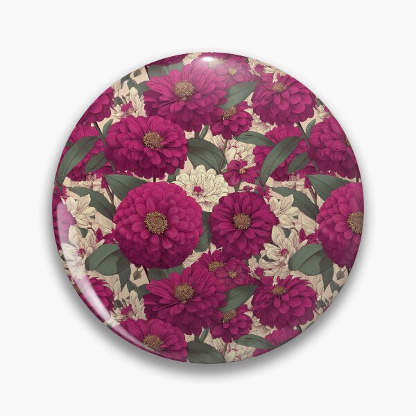 Item preview, Elegant Zinnia Texture - Hawaiian Flower Pattern - Retirement Gifts for Dad designed and sold by RoyalStarsPatts.