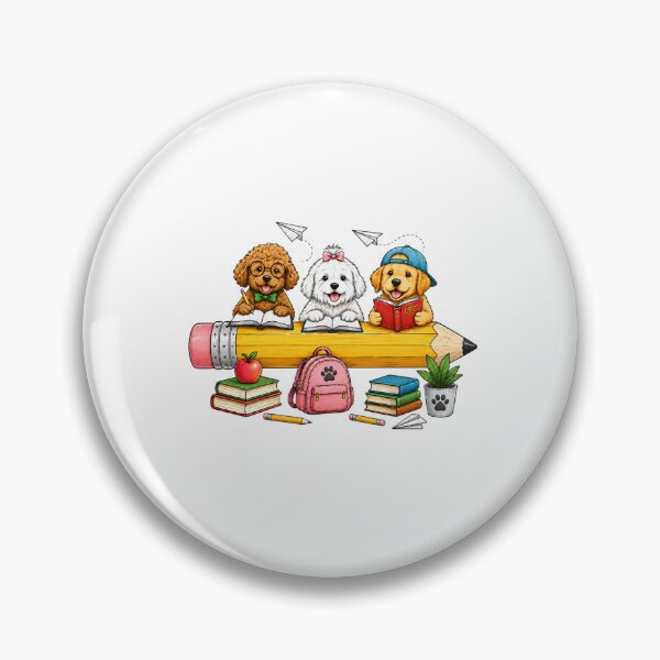 Item preview, Cute School Dogs designed and sold by mahdilahlo.