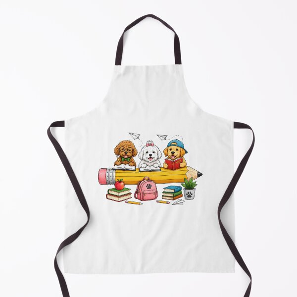 Item preview, Cute School Dogs designed and sold by mahdilahlo.