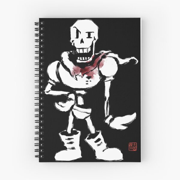Item preview, Papyrus Undertale Sumi-e Video Game Streetwear Tee designed and sold by Senpaiwaves.