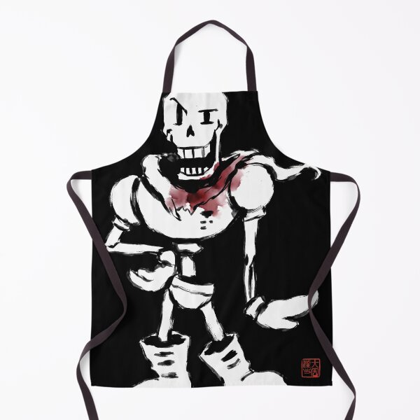 Item preview, Papyrus Undertale Sumi-e Video Game Streetwear Tee designed and sold by Senpaiwaves.