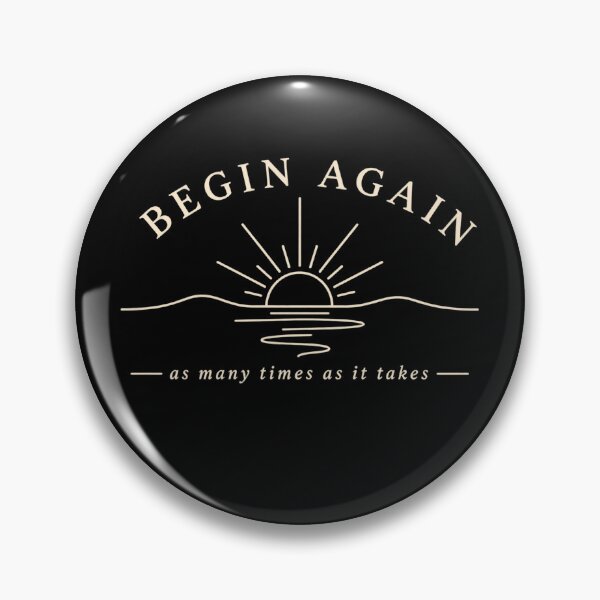 Item preview, Begin Again - Minimalist Sunrise Line Art designed and sold by Stillpath Co..