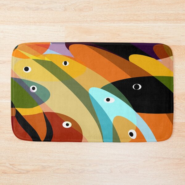 Item preview, Abstract fishes designed and sold by Elaine M Hayward .