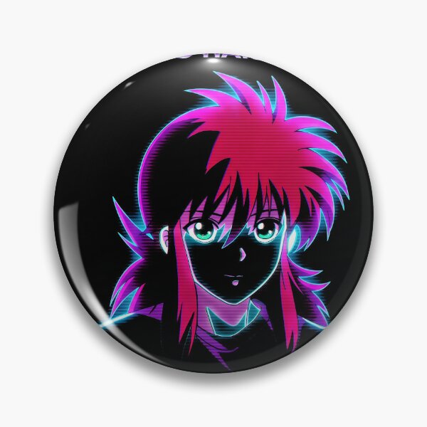 Item preview, Kurama Yu Yu Hakusho Synthwave Gamer Graphic Tee designed and sold by Senpaiwaves.