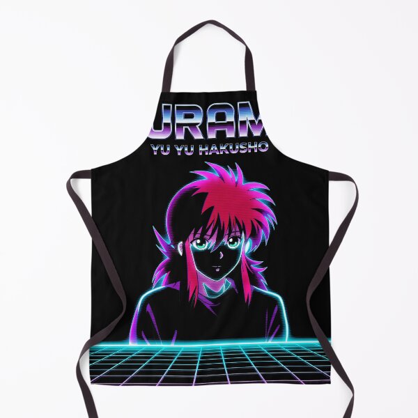 Item preview, Kurama Yu Yu Hakusho Synthwave Gamer Graphic Tee designed and sold by Senpaiwaves.