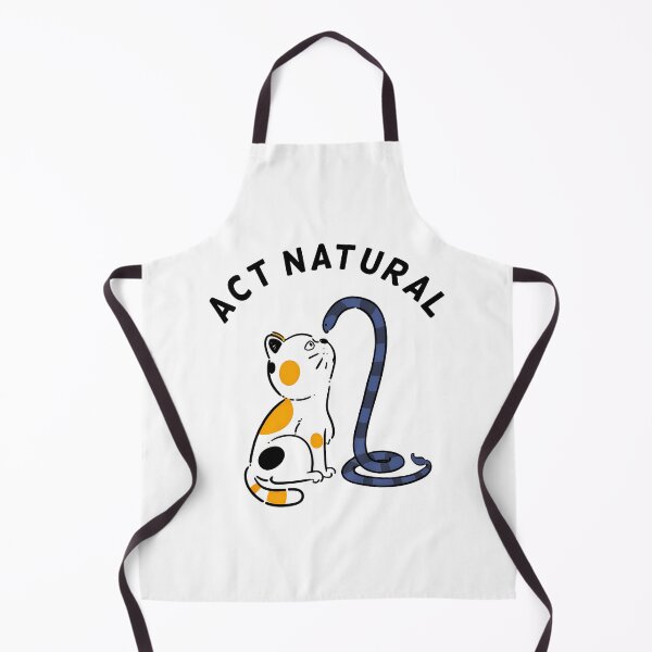 Item preview, Cat and Snake Act Natural Funny Animal Design designed and sold by OlyvieArt.