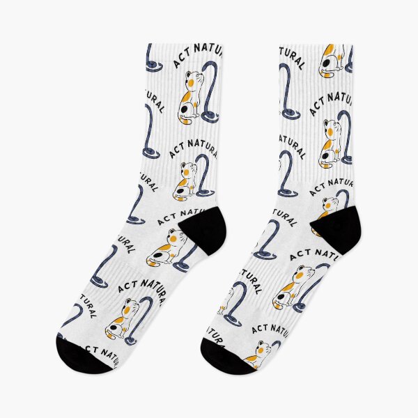 Item preview, Cat and Snake Act Natural Funny Animal Design designed and sold by OlyvieArt.
