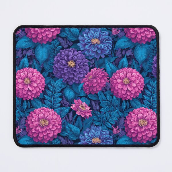 Item preview, Classic Zinnia Flower - Botanical Garden Pattern - Secret Santa Gifts designed and sold by RoyalStarsPatts.