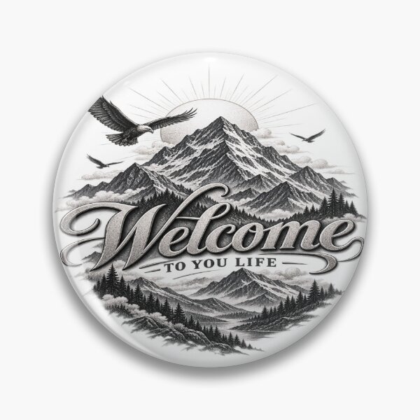Item preview, Welcome to Your Life - Mountain designed and sold by Strongermind.
