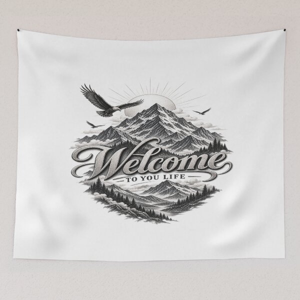 Item preview, Welcome to Your Life - Mountain designed and sold by Strongermind.