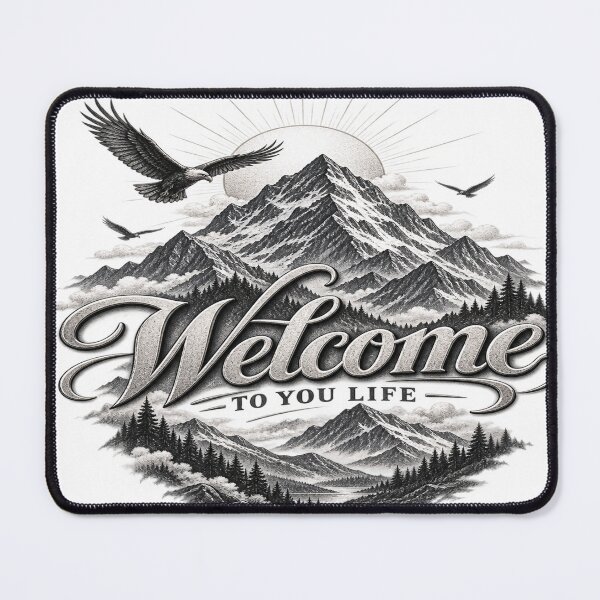 Item preview, Welcome to Your Life - Mountain designed and sold by Strongermind.