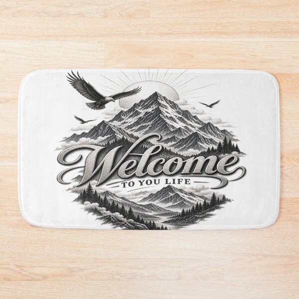 Item preview, Welcome to Your Life - Mountain designed and sold by Strongermind.