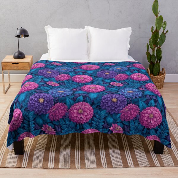 Item preview, Classic Zinnia Flower - Botanical Garden Pattern - Secret Santa Gifts designed and sold by RoyalStarsPatts.