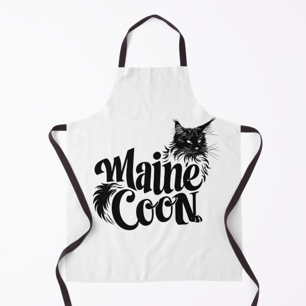 Item preview, Maine Coon Cat Word Art | Typography Cat Silhouette Design designed and sold by AyfuDesigns.