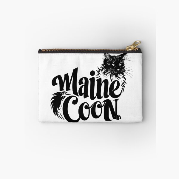 Item preview, Maine Coon Cat Word Art | Typography Cat Silhouette Design designed and sold by AyfuDesigns.