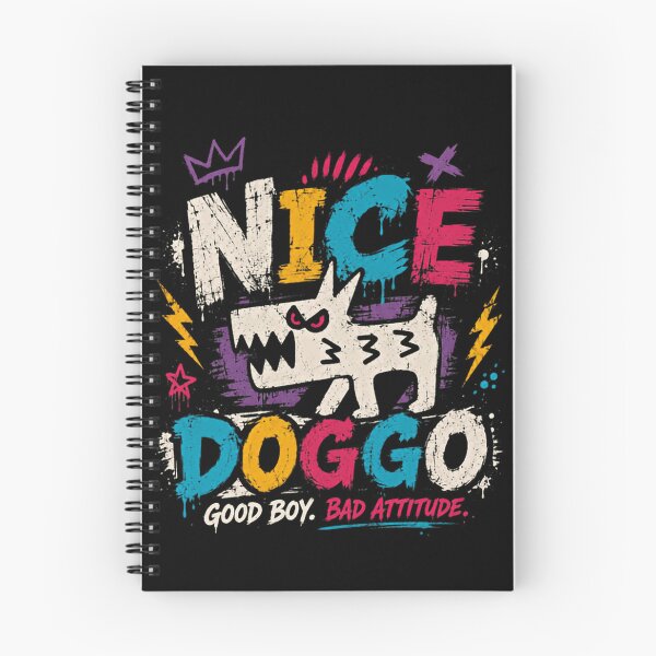 Item preview, Nice Doggo Good Boy Bad Attitude Dog Lover Pet Owner Canine Animal designed and sold by RetroMini2026.
