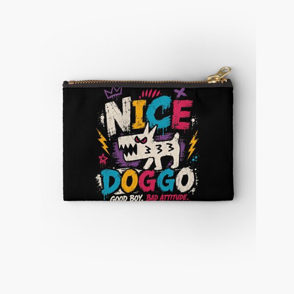 Item preview, Nice Doggo Good Boy Bad Attitude Dog Lover Pet Owner Canine Animal designed and sold by RetroMini2026.