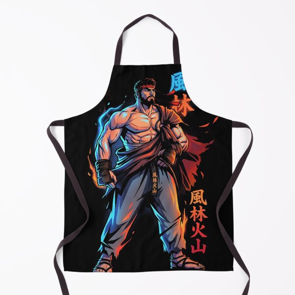 Aperçu de l'œuvre T-shirt graphique vectoriel Ryu Street Fighter 6 créée et vendue par Senpaiwaves.