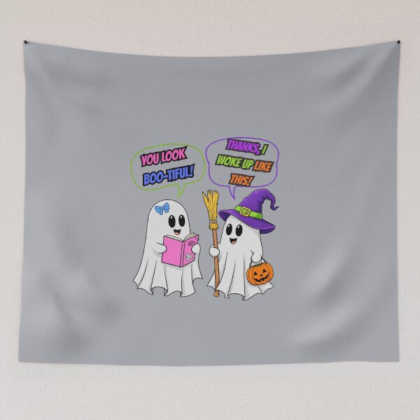 Item preview, You Look Boo-tiful – Funny Ghost Conversation designed and sold by Aimetoi.