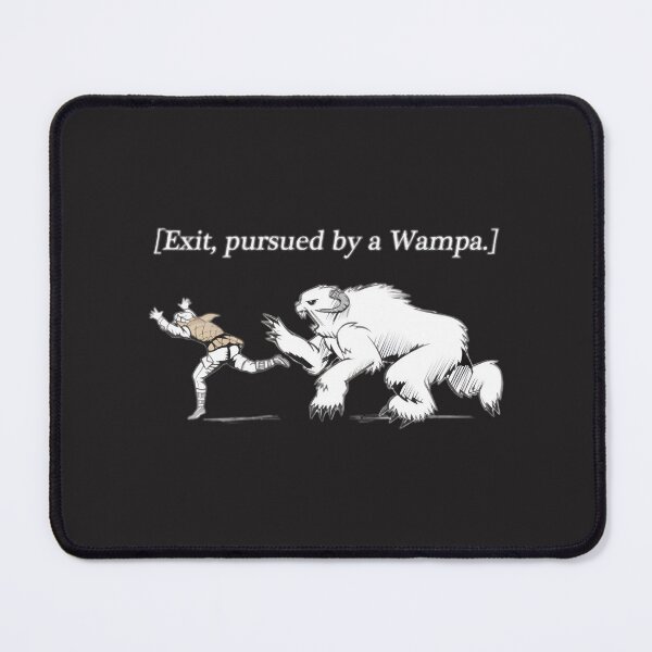 Item preview, Exit Pursued By A Wampa - Star Wars Funny Geek Art LIMITED EDITION designed and sold by psajkomckrys.