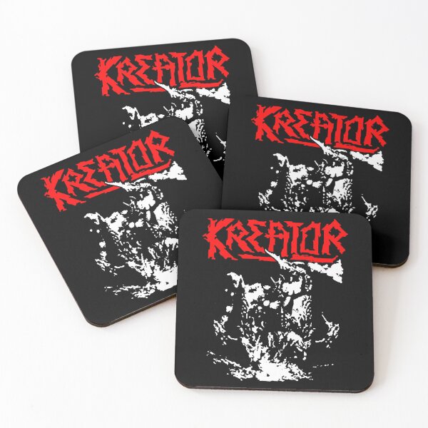 Item preview, Red Typography Black Metal Band  designed and sold by VectorIzz.
