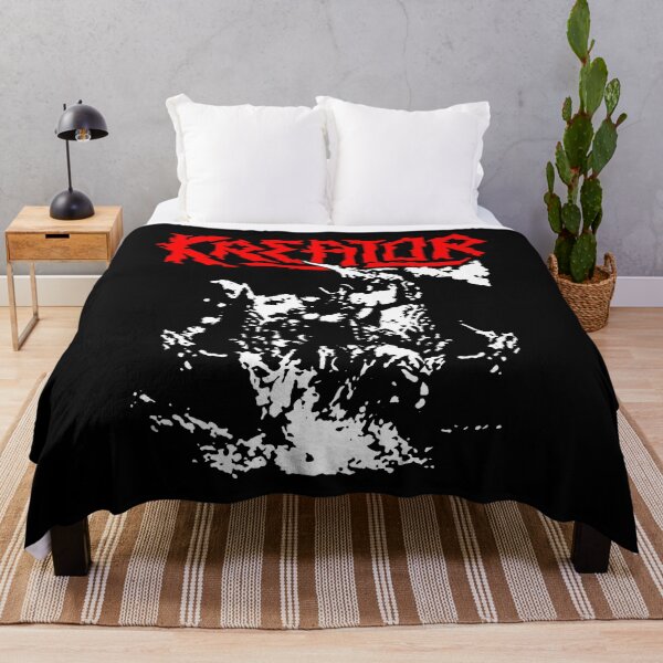Item preview, Red Typography Black Metal Band designed and sold by VectorIzz.