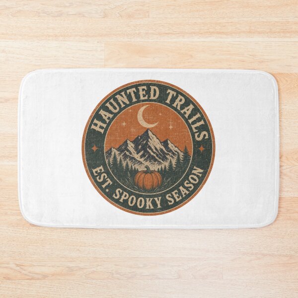Item preview, Haunted Trails Shirt, Vintage National Park Comfort Colors® Tee, Retro Halloween Hiking Badge Graphic designed and sold by TshirtsLabs.