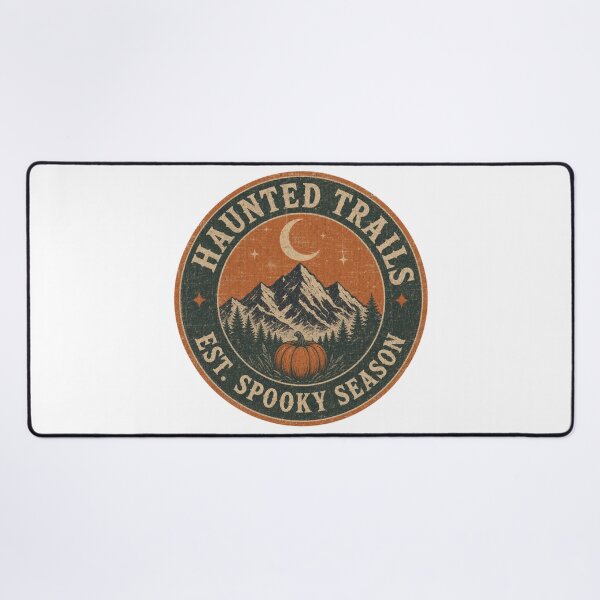 Item preview, Haunted Trails Shirt, Vintage National Park Comfort Colors® Tee, Retro Halloween Hiking Badge Graphic designed and sold by TshirtsLabs.