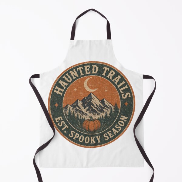 Item preview, Haunted Trails Shirt, Vintage National Park Comfort Colors® Tee, Retro Halloween Hiking Badge Graphic designed and sold by TshirtsLabs.