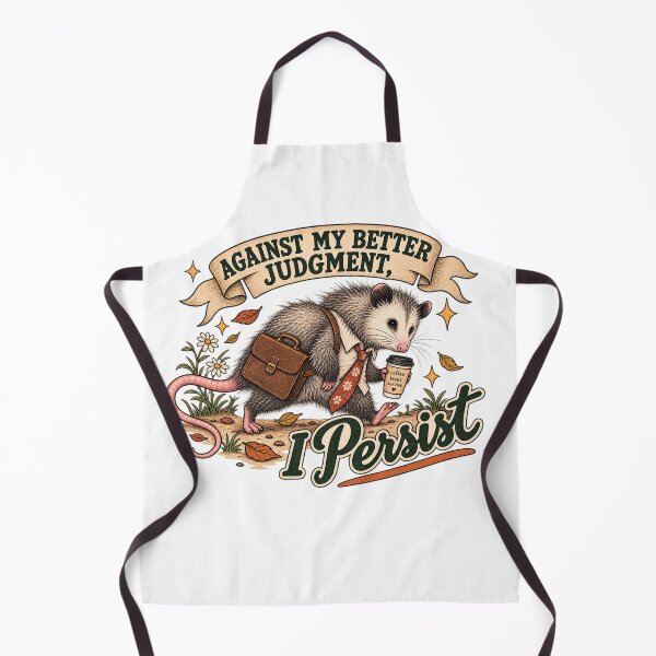 Item preview, Unexpectedly Still Going Positive Possum designed and sold by taylorvinyls.
