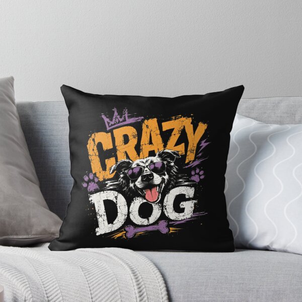 Item preview, Crazy Dog Canine Owner Pet Lover Gift designed and sold by RetroMini2026.