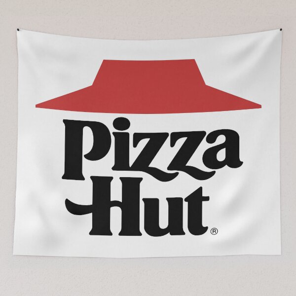 Item preview, Pizza Hut Retro 90s Fast Food Nostalgia Logo designed and sold by zapdesign.
