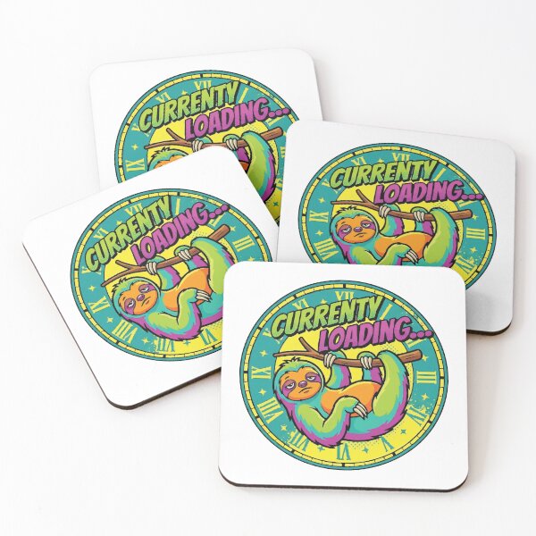 Item preview, Currently Loading Pop Art Sloth Meme Comic designed and sold by Arc2020.