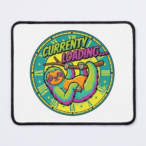 Item preview, Currently Loading Pop Art Sloth Meme Comic designed and sold by Arc2020.