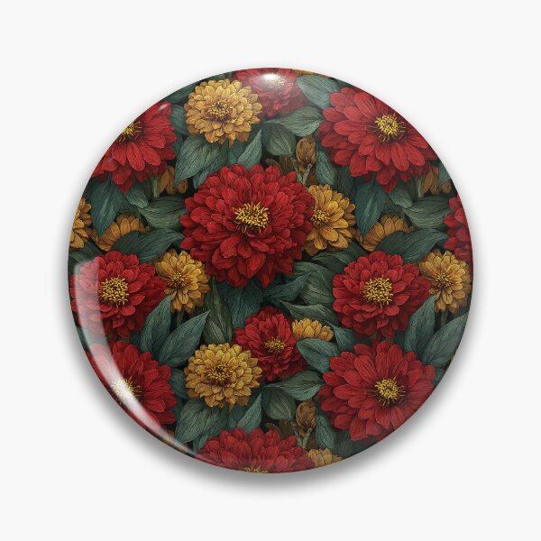 Item preview, Edgy Zinnia  - Birth Flower Pattern - Thank You Gifts designed and sold by RoyalStarsPatts.