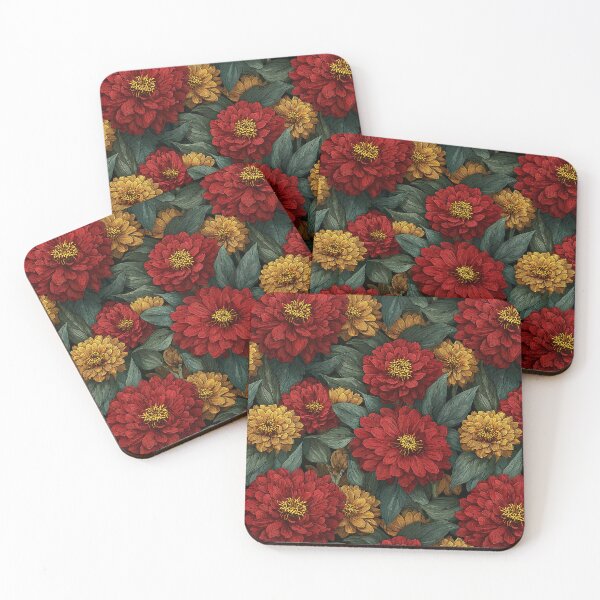 Item preview, Edgy Zinnia  - Birth Flower Pattern - Thank You Gifts designed and sold by RoyalStarsPatts.