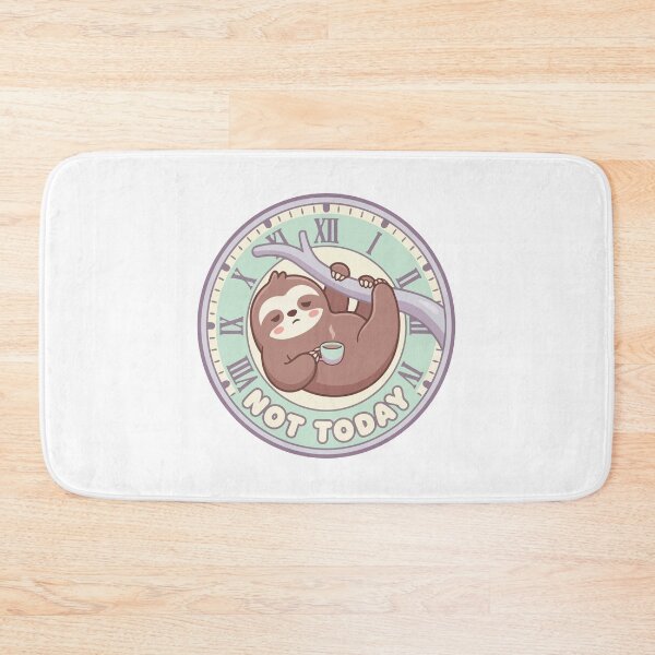 Item preview, Not Today Kawaii Sloth Coffee Lover designed and sold by Arc2020.