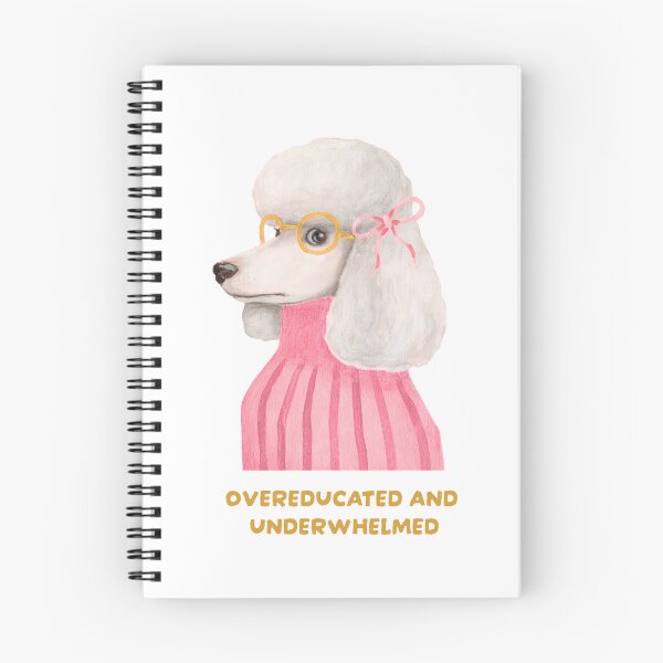 Item preview, Overeducated and underwhelmed - Fun poodle designed and sold by Atelier 44.