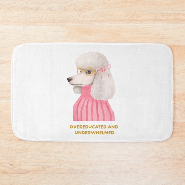 Item preview, Overeducated and underwhelmed - Fun poodle designed and sold by Atelier 44.