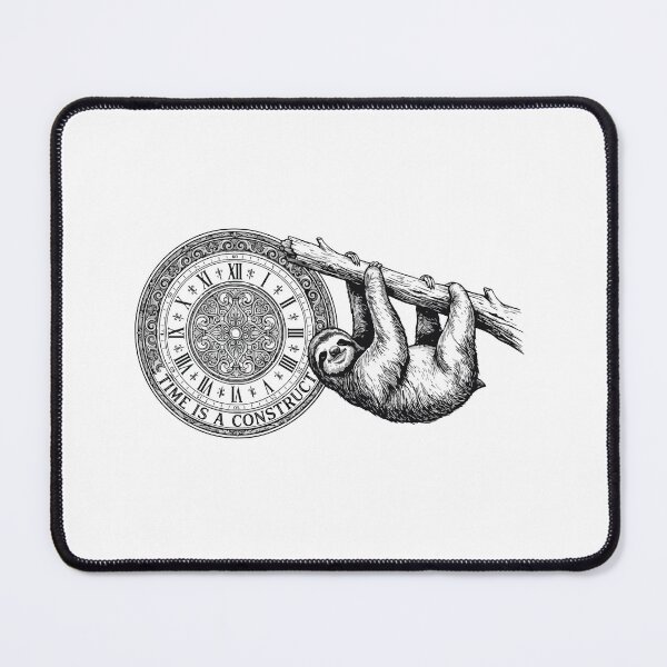 Item preview, Time Is A Construct Vintage Etching Sloth designed and sold by Arc2020.