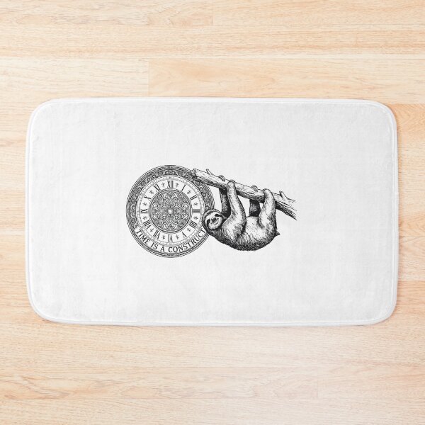 Item preview, Time Is A Construct Vintage Etching Sloth designed and sold by Arc2020.