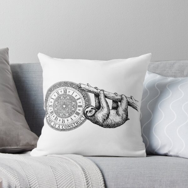 Item preview, Time Is A Construct Vintage Etching Sloth designed and sold by Arc2020.